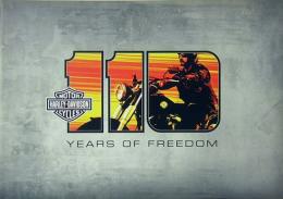 ハーレーダビッドソン・カタログ　110 YEARS OF FREEDOM