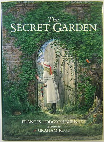 The Secret Garden 洋書 秘密の花園 Frances Hodgson Burnett 著 Graham Rust イラスト 古本 中古本 古書籍の通販は 日本の古本屋 日本の古本屋