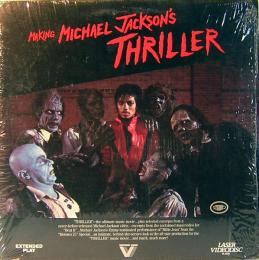 レーザーディスク　Making MICHAEL JACKSON's　THRILLER　マイケル・ジャクソン