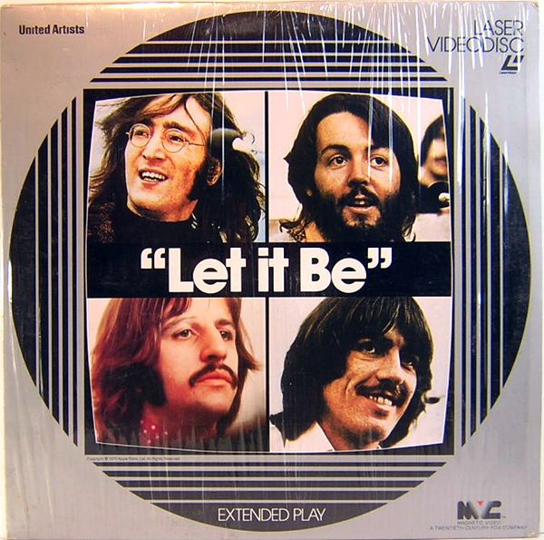 レーザーディスク BEATLES Let it Be(監督:マイケル・リンゼイ レーザーディスク BEATLES Let it Be(監督:マイケル・リンゼイ