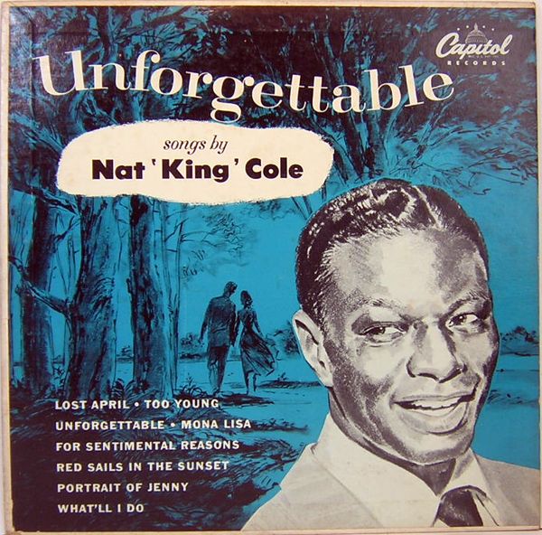 稀少イタリア初回10 Nat King Coleナットキングコールレコード
