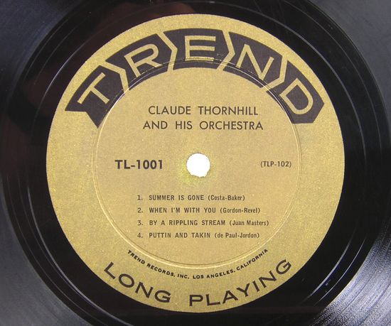 10インチ盤 CLAUDE THORNHILL AND HIS ORCHESTRA／Dream Stuff