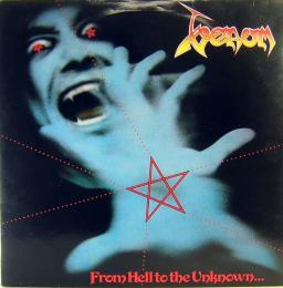 2枚組LPレコード　ヴェノム　VENOM／From Hell to the Unknow　UK盤