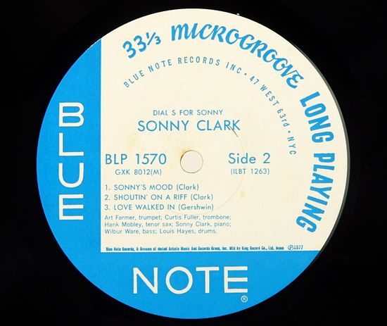 *専用出品* 国内盤】BlueNote キング GXK 8012(M) Sonny Clark Dial S For