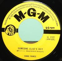 EPレコード  コニー・フランシス／夢のデイト（日本語）