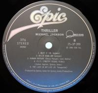 LPレコード　マイケル・ジャクソン／スリラー