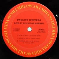 LPレコード　Paquito D'Rivera／Live At Keystone Korner　US盤