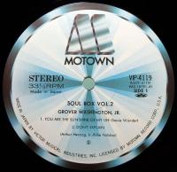 LPレコード　グローバー・ワシントン、Jr／ソウル・ボックス Vol.2