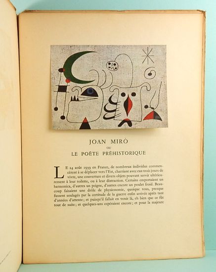 ジョアン・ミロ版画集 Anti-Platon La Lumiere De La Lame