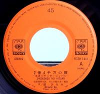 EPレコード  郷ひろみ／2億4千万の瞳