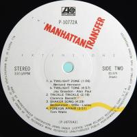 LPレコード　マンハッタン・トランスファー／エクステンションズ