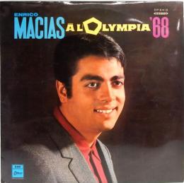 LPレコード　エンリコ・マシアス／オランピア68　赤盤