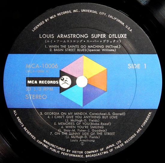 Satchmo De Luxe ルイ・アームストロング レコード SATCHMO DELUXE / ルイ・アームストロング/LOUIS ARMSTRONG レコード