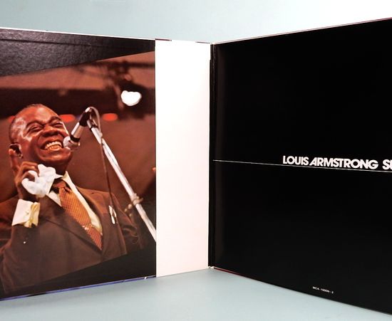 LPレコード ルイ・アームストロング／スーパー・デラックス(番号＝MCA