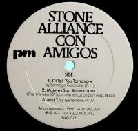 LPレコード　ストーン・アライアンス／CON AMIGOS　US盤