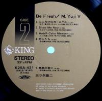 LPレコード　三ツ矢雄二／BE FRESH !