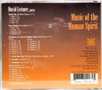 CD  デイヴィッド・レイズナー／MUSIC OF THE HUMAN SPIRIT