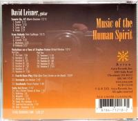 CD  デイヴィッド・レイズナー／MUSIC OF THE HUMAN SPIRIT