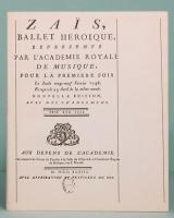 CD  ラモー／歌劇「ザイス」　Rameau：Zais　3枚組　仏盤