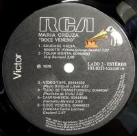 LPレコード　マリア・クレウーザ／DOCE VENENO　ブラジル盤