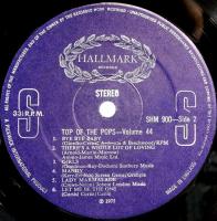 LPレコード　Top Of The Pops　Volume 44　UK盤