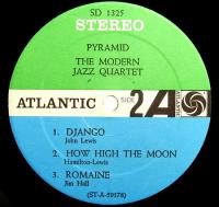 LPレコード　The Modern Jazz Quartet／Pyramid  US盤