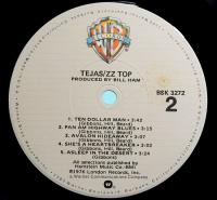LPレコード　ZZ TOP／TEJAS　テハス　US盤