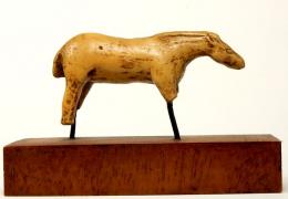 「旧石器時代のルルドの馬」　レプリカ　ルーブル美術館　
