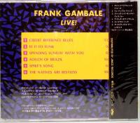CD　フランク・ギャンバレ　ライブ！