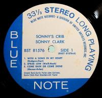 LPレコード　ソニー・クラーク／SONNY'S CRIB  直輸入盤