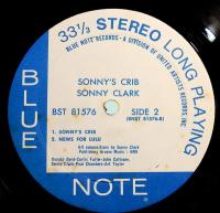 LPレコード　ソニー・クラーク／SONNY'S CRIB  直輸入盤