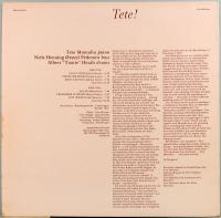 LPレコード　テテ・モントリュー・トリオ／Tete!