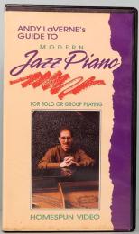VHSビデオ  ANDY LaVERN's GUIDE TO MODERN JAZZ PIANO