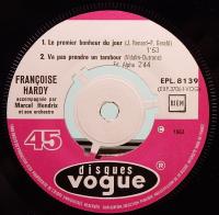 EPレコード  フランソワーズ・アルディ／Le Premier Bonheur Du Jour　仏盤