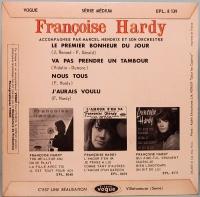 EPレコード  フランソワーズ・アルディ／Le Premier Bonheur Du Jour　仏盤