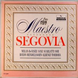 LPレコード　アンドレス・セゴビア／Maestro Segovia　US盤