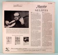 LPレコード　アンドレス・セゴビア／Maestro Segovia　US盤