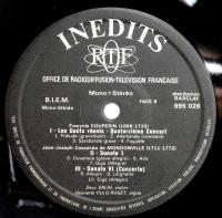 LPレコード　ドヴィ・エルリー他／ルクレール、クープラン　Sonates  仏盤