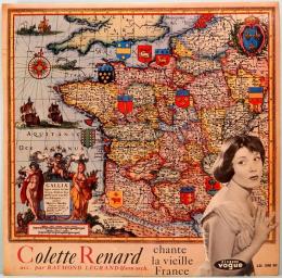 LPレコード　コレット・ルナール／Colette Renard ～ Chante La Vieille France