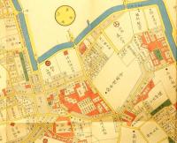 麻布絵図　文久一年　日本地図選集