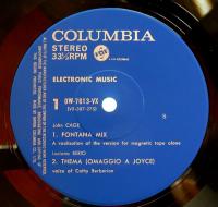 LPレコード　現代音楽の古典・17　テープ音楽集