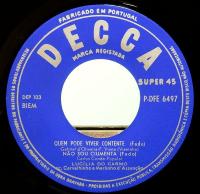 EPレコード　ルシリア・ド・カルモ／Foi Na Travessa Da Palha　ポルトガル盤