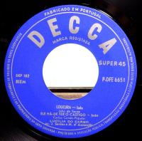 EPレコード　ルシリア・ド・カルモ／UMA NOITE NO "FAIA"　ポルトガル盤