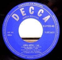 EPレコード　ルシリア・ド・カルモ／UMA NOITE NO "FAIA"　ポルトガル盤