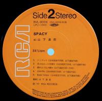 LPレコード　山下達郎／ Spacy