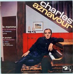10インチ・レコード　シャルル・アズナブール／ La Mamma　仏盤