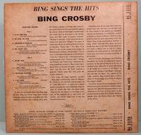 10インチ・レコード　ビング・クロスビー／ Bing Sings The Hits　US盤