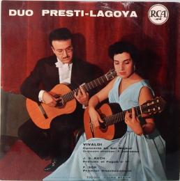 10インチ・レコード　プレスティ、ラゴヤ／ Duo Presti-Lagoya　仏盤