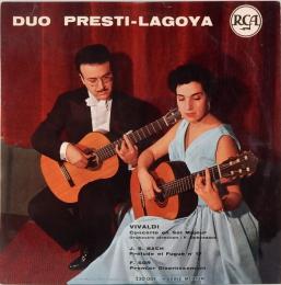 10インチ・レコード　プレスティ、ラゴヤ／ Duo Presti-Lagoya　仏盤