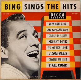 10インチ・レコード　ビング・クロスビー／ Bing Sings The Hits　US盤
